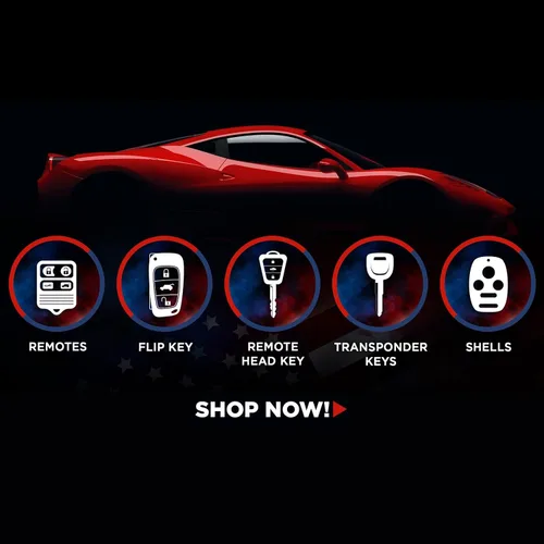 Vista 6 de No se requiere corte USA Remote Key Fob Shell Case Kit para Toyota 3btn - Utilice la cuchilla existente