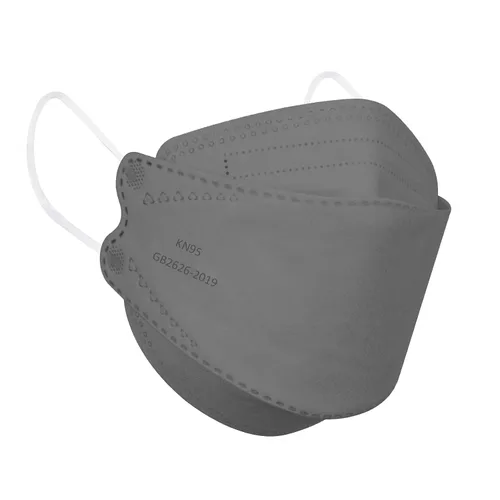 Vista 22 de Mascarillas KN95 para adultos, paquete de 50 unidades, mascarillas desechables negras de 5 capas contra humo y polvo PM 2.5, eficiencia
