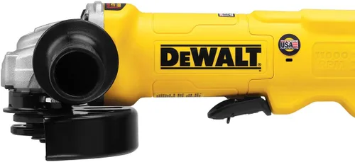 Vista 3 de DEWALT Herramienta de amoladora angular, 4-1/2 a 5 pulgadas, interruptor de paleta (DWE43114N)