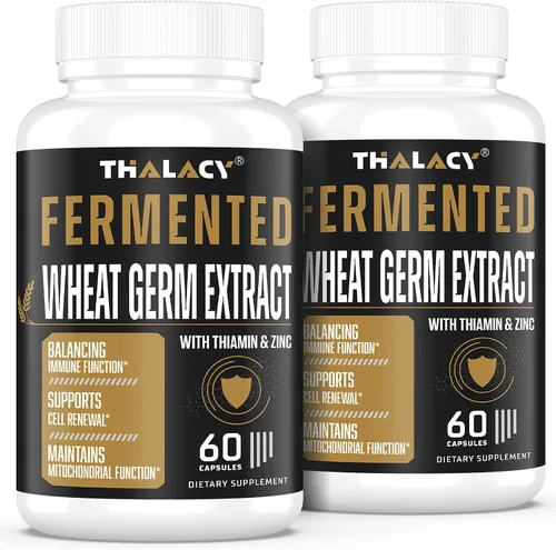 Vista 10 de Spermidine Supplements 13mg - 1300mg Cápsulas de extracto de germen de trigo fórmula potente con mayor contenido de espermidina y zinc para un