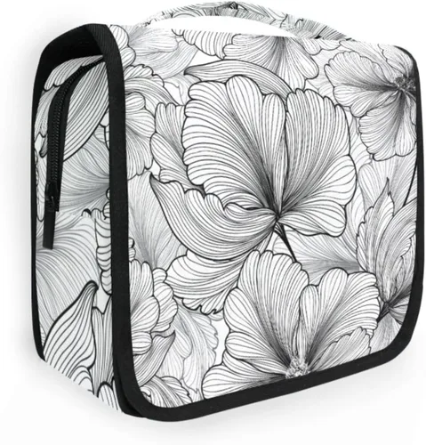 Vista 27 de senya Kit de neceser de viaje colgante, estuche de maquillaje, organizador de cosméticos para hombres y mujeres