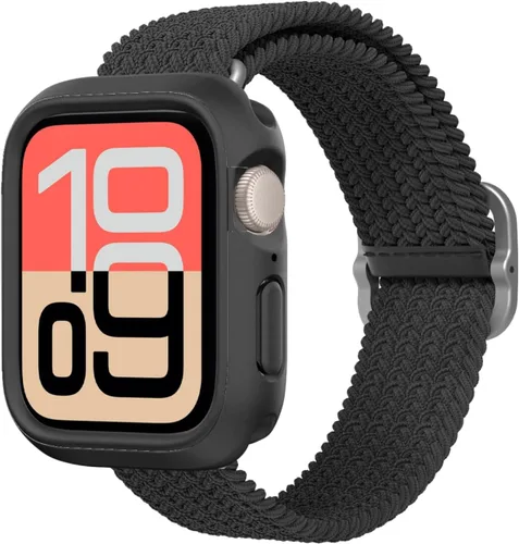 Vista 16 de RhinoShield Funda protectora para Apple Watch SE y Series 6/5/4 de 1.575 in Rosa rubor