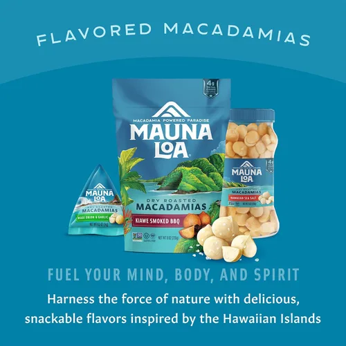Vista 4 de Mauna Loa Nueces de macadamia cubiertas de chocolate premium, chocolate con leche y coco, bolsa de 7 onzas (paquete de 1)