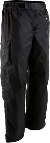 Vista 6 de NexGen Heat MPM5715SET - Pantalones de tela negra 'Heated' para hombre, resistentes al agua (batería recargable incluida)