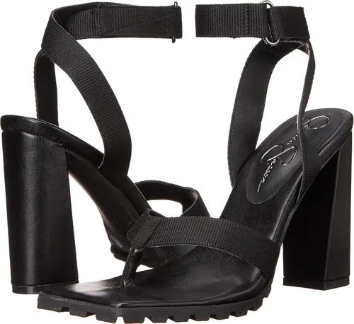 Vista 7 de Jessica Simpson Kielne - Sandalias de tacón de bloque mixto para mujer