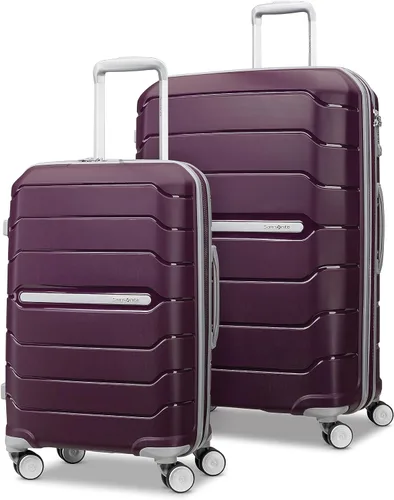 Vista 30 de Samsonite Freeform de carcasa rígida expandible con ruedas giratorias dobles, Negro