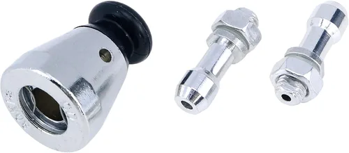 Vista 8 de Válvula de alivio de olla a presión, 1 unidad, válvula de jigger universal de olla a presión con varilla de escape, silbato para control de presión