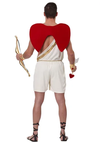 Vista 2 de Disfraz de Cupido para hombre Multicolor