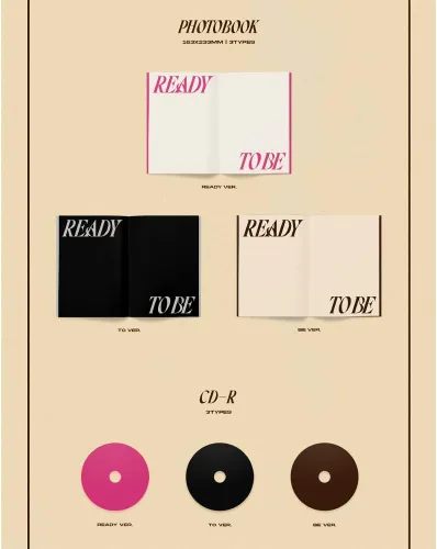 Vista 3 de TWICE - LISTO PARA SER (12º Mini álbum) (CONJUNTO (Todas las versiones))
