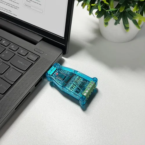 Vista 5 de DSD TECH SH-U11 USB al convertidor RS485 RS422 con el trabajo del microprocesador de FTDI FT232R para Modbus