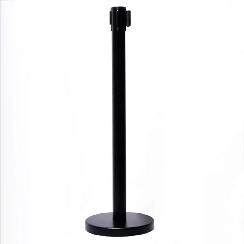 Vista 5 de VIP Crowd Control - Juego de barreras de seguridad con cinturones retráctiles, 91 cm de altura, cinturón de 198 cm y soporte de pared 2 Posts