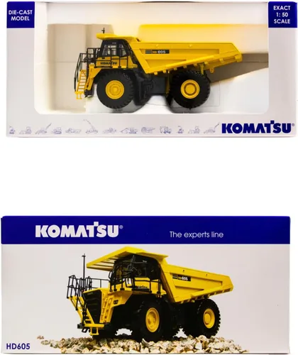 Vista 5 de Universal Hobbies Camión volquete UH8009 de Komatsu HD605 de la escala 1:50