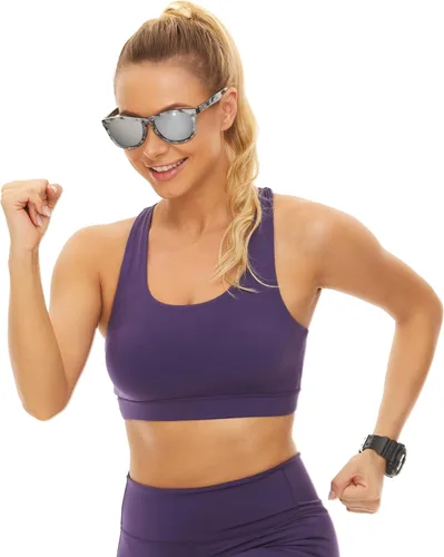 Vista 7 de EPHIU Lentes de sol polarizados para hombres y mujeres, lentes de espejo unisex para correr, senderismo, ciclismo, sin rebote, sin deslizamiento