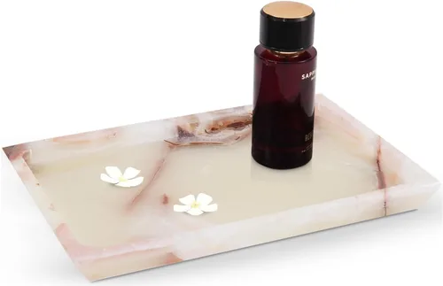 Vista 7 de Bandeja rectangular de mármol Radicaln para encimera de baño, bandeja