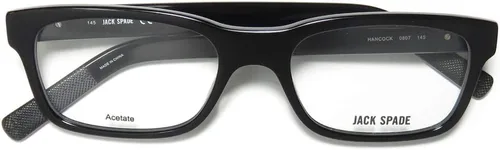 Vista 2 de Jack Spade Hancock para hombremujer rectangular de borde completo gafas