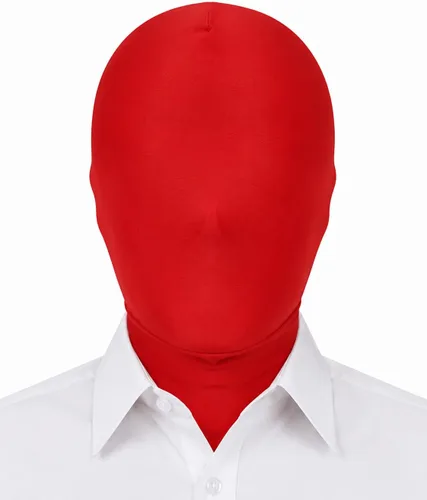 Vista 7 de Máscara de capucha Zentai de elastano de cobertura completa para hombre y mujer para disfraz de Halloween