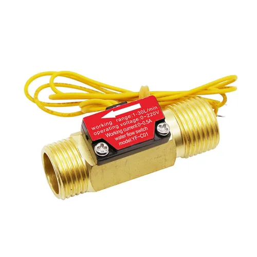 Vista 2 de G1/2 "efecto Hall interruptor de flujo de agua líquido Control medidor de flujo de flujo medidor para humidificador dispensador de agua ducha