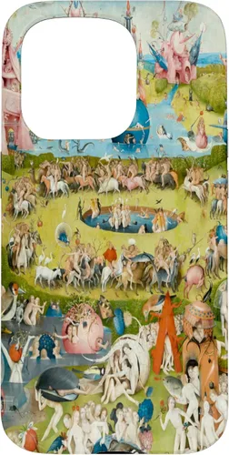 Vista 14 de Hieronymus Bosch - Carcasa para iPhone 17, diseño de jardín de las delicias terrenales