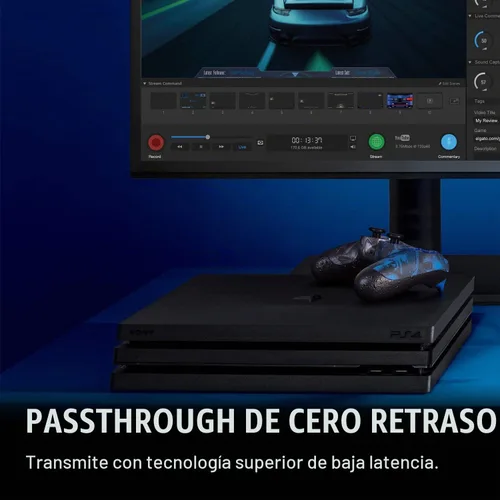 Vista 4 de Elgato Game Capture HD, Xbox y PlayStation Grabadora de juegos de alta definición para Mac y PC