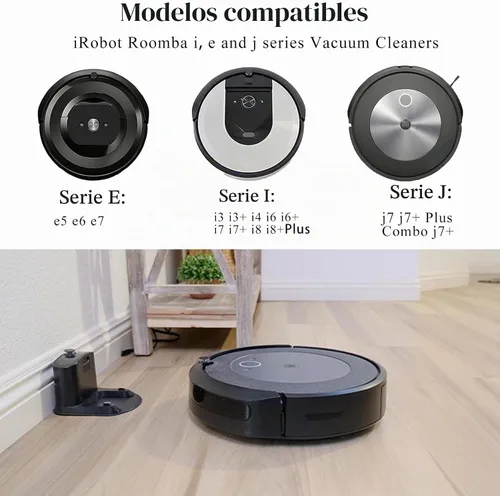 Vista 2 de 6 Pack de cepillos laterales de repuesto compatibles con iRobot Roomba i & j & e Series Todos los modelos, accesorios de cepillos de barrido
