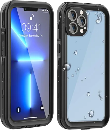 Vista 16 de AICase Funda para iPhone 13 Pro Max/12 Pro Max con protector de vidrio, protección contra caídas de alta resistencia, cuerpo completo, a prueba