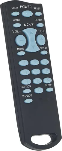 Vista 2 de Allimity FXTG - Control remoto de repuesto compatible con Sanyo Color TV DS20930 DS2093003 DS2093004 DS2093006 DS2093007 DS24205 DS25204 DS25320