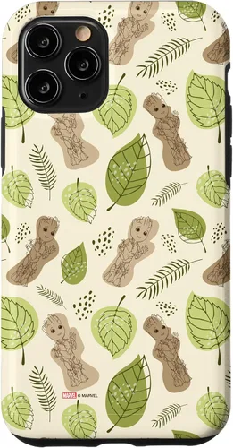 Vista 27 de Funda con diseño de hojas de Groot para iPhone 16 Marvel Studios