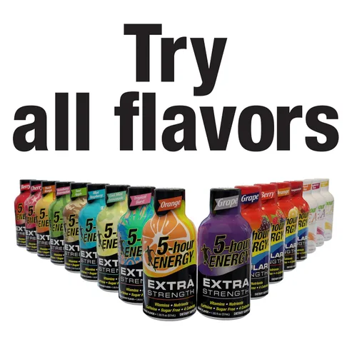 Vista 6 de 5 Hour Energy Shot - Manzana agria extra fuerte, paquete de 72 botellas de 2 onzas