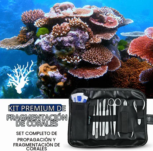 Vista 3 de Kit de fragmentación de coral premium - Juego completo de propagación y fragmentación de coral