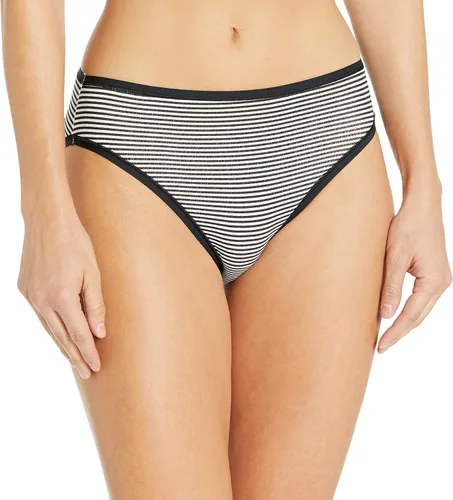 Vista 2 de Tienda Essentials - Ropa interior de algodón y de pierna alta para mujer (disponible en tallas extragrandes), paquete múltiple