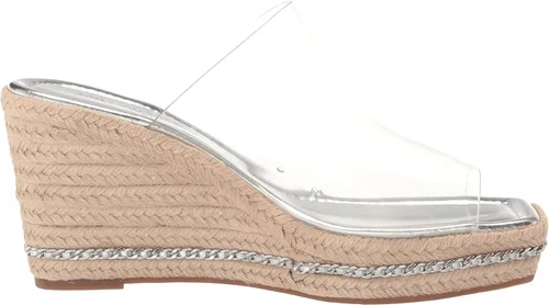 Vista 6 de Karl Lagerfeld Paris Sandalias de cuña Corissa sin cordones para mujer