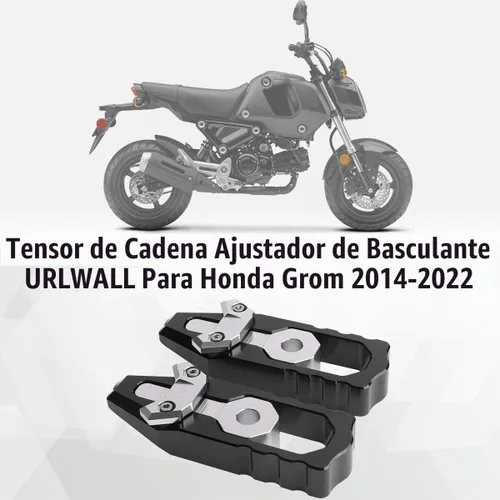 Vista 2 de Kit de ajustador de eje de cadena, tensor de ajuste de cadena de aluminio CNC Billet, herramienta de ajuste de cadena de motocicleta, carrete
