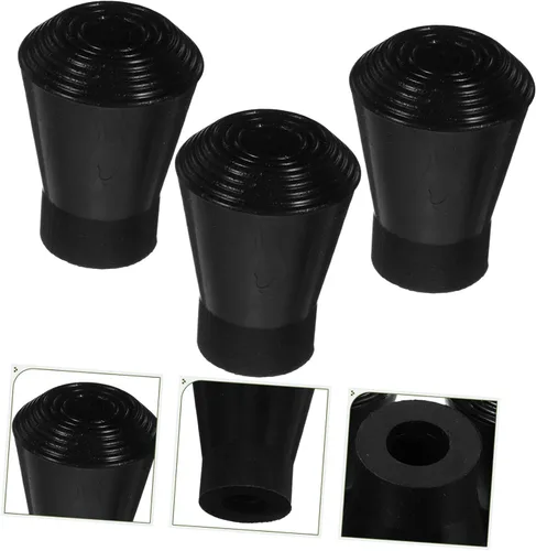 Vista 5 de 3Pcs Rubber Feet for Snare Drum Stand Durable Drum Rack Pads Non Slip Drum Stand Protectors Replacement Accessories for Percussion Instruments Easy
