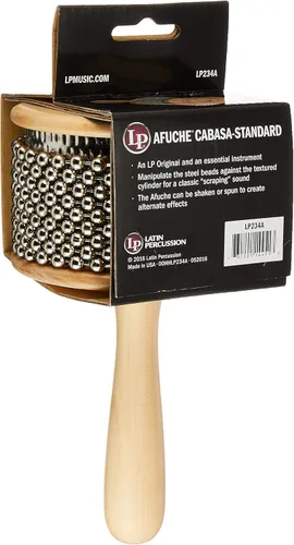 Vista 2 de Percusión Latina LP234A Afuche Cabasa Estándar