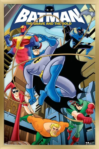 Vista 13 de Trends International DC Comics - Póster de pared de Batman - The Brave and The Bold de 22.375 x 34 pulgadas, versión premium sin marco