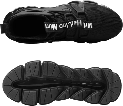 Vista 6 de Hello MrLin Tenis para correr para mujer, cómodos, antideslizantes, para caminar, gimnasio, tenis, deporte, hip hop