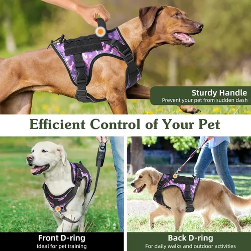 Vista 31 de VavoPaw Cinturón de Seguridad para Perros, Chaleco de Seguridad Arnés para Perros para Automóvil con Hebilla Ajustable Cinturón de Seguridad