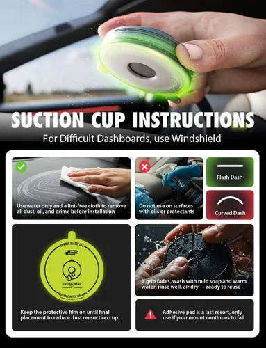 Vista 7 de Bracketron TripGrip PRO - Soporte para teléfono de automóvil, soporte para teléfono para tu automóvil con cuello de cisne flexible de 7.5 pulgadas
