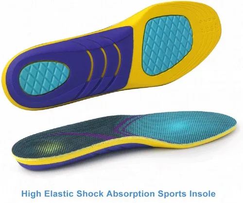 Vista 3 de VSUDO Plantillas deportivas con soporte de arco, inserciones de zapatos de absorción de impactos para hombres o mujeres, plantillas atléticas