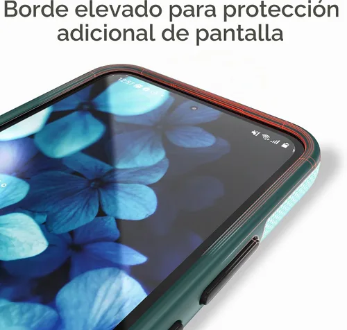 Vista 2 de Crave para Samsung Galaxy A54 Funda, Funda de Protección Resistente a Prueba de Golpes de Doble Capa para Galaxy A54 (16.26 cm) - Aqua