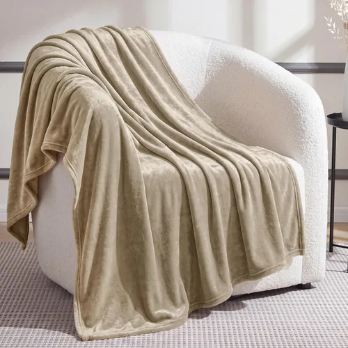 Vista 45 de Utopia Bedding Manta de forro polar negro, tamaño individual, ligera, mullida, suave, antiestática de microfibra (60 x 80 pulgadas)