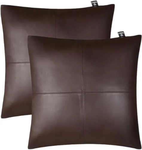 Vista 10 de Funda de almohada de piel de cordero – silla, cama, diván, funda de cojín para sofá, fundas decorativas para sala de estar y dormitorio, 14 x 14