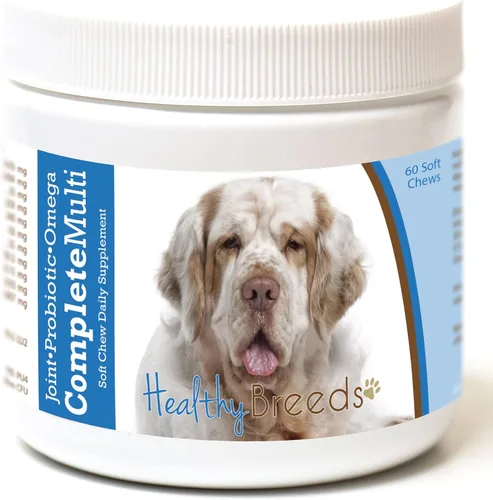 Vista 162 de Healthy Breeds Affenpinscher todo en uno multivitamínico suave masticable 60