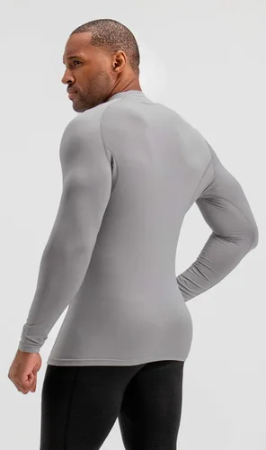 Vista 4 de DEVOPS 2 Pack Men's Thermal Turtle Mock Neck Shirts, Compression Long Sleeve Tops and Hoodies