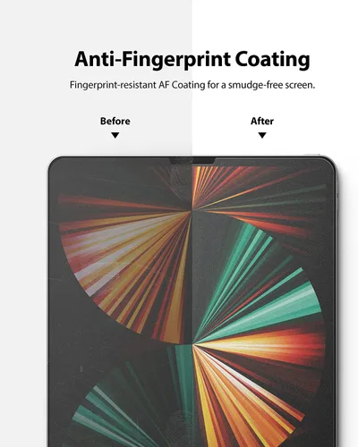 Vista 4 de Ringke Paper Touch - Película dura compatible con iPad Pro 12.9 protector de pantalla (6ª generación 2022, 5ª 2021, 4ª 2020, 3ª 2018), papel mate