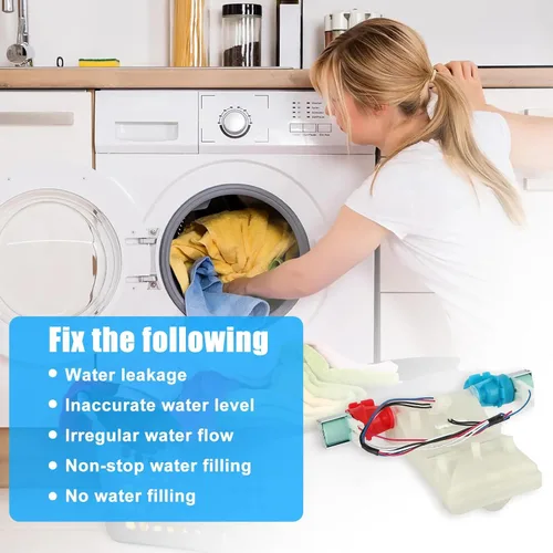 Vista 6 de Whirlpool W11210459 - Válvula de entrada de agua para lavadora, repuesto para W10701459 W10838319 W10869799 PS11757114 W11038711 W11210459VP