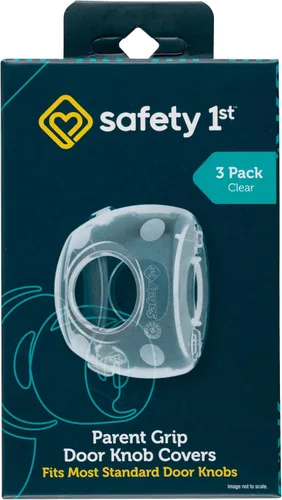 Vista 5 de Safety 1st Parent Grip - Fundas para pomo de puerta, color blanco, talla única (HS3260600), el embalaje puede variar (paquete de 8)