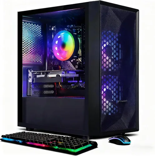 Vista 10 de STGAubron Escritorio para PC para juegos,R3 3200G,RX 590 8G,16G DDR4,512G