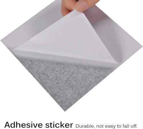 Vista 4 de 9 piezas de hojas de espejo flexibles sin vidrio, espejo autoadhesivo, azulejos de espejo, calcomanías de pared, decoración de bricolaje