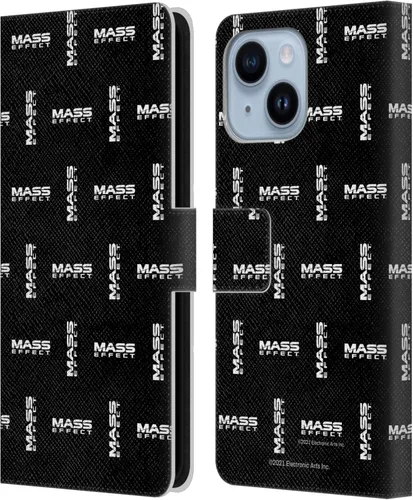 Vista 21 de Head Case Designs Funda de piel con licencia oficial de EA Bioware Mass Effect Cerberus Logo Graphics tipo cartera compatible con Apple iPhone 11
